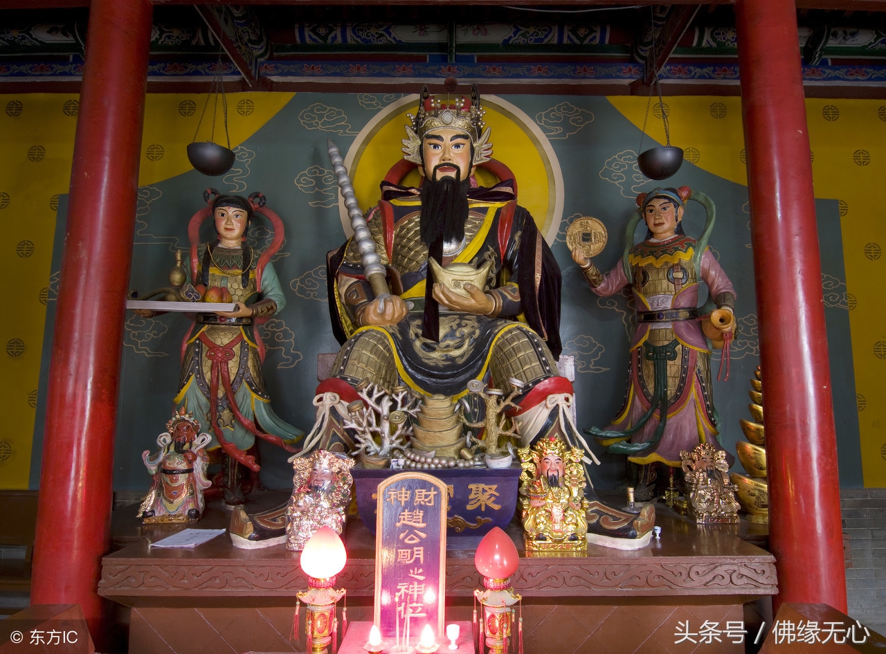 中国民间传统五路财神是哪几位,民间财神是哪七位