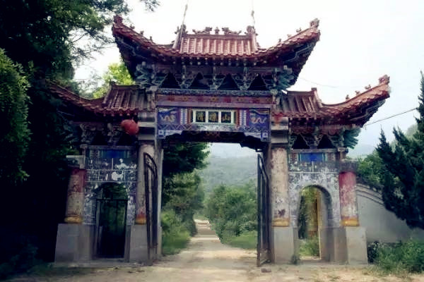 蒋村镇富村窑村,西安古村揭秘