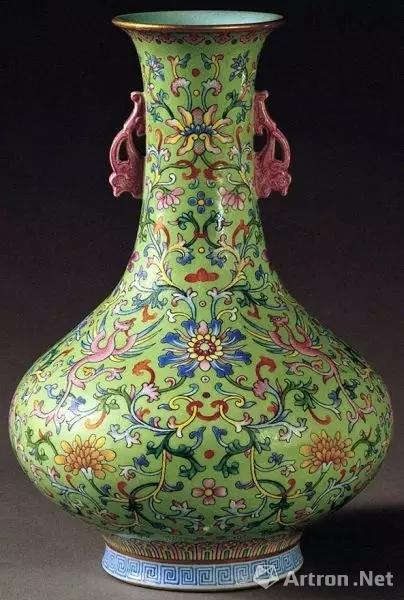 有关乾隆粉彩的六大特征,精品明清官窑可送北京保利北京翰海