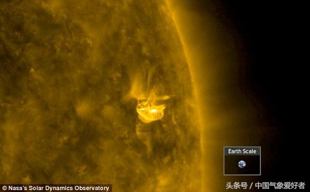 太阳氦闪真实爆发视频,科学家预言太阳爆炸