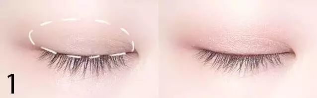 化妆眼影眼线睫毛膏的顺序,化妆眼睛先铺一层橘色眼影