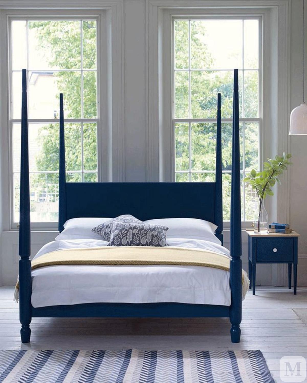 法式卧室黑色床搭配效果图,豪宅卧室上下铺