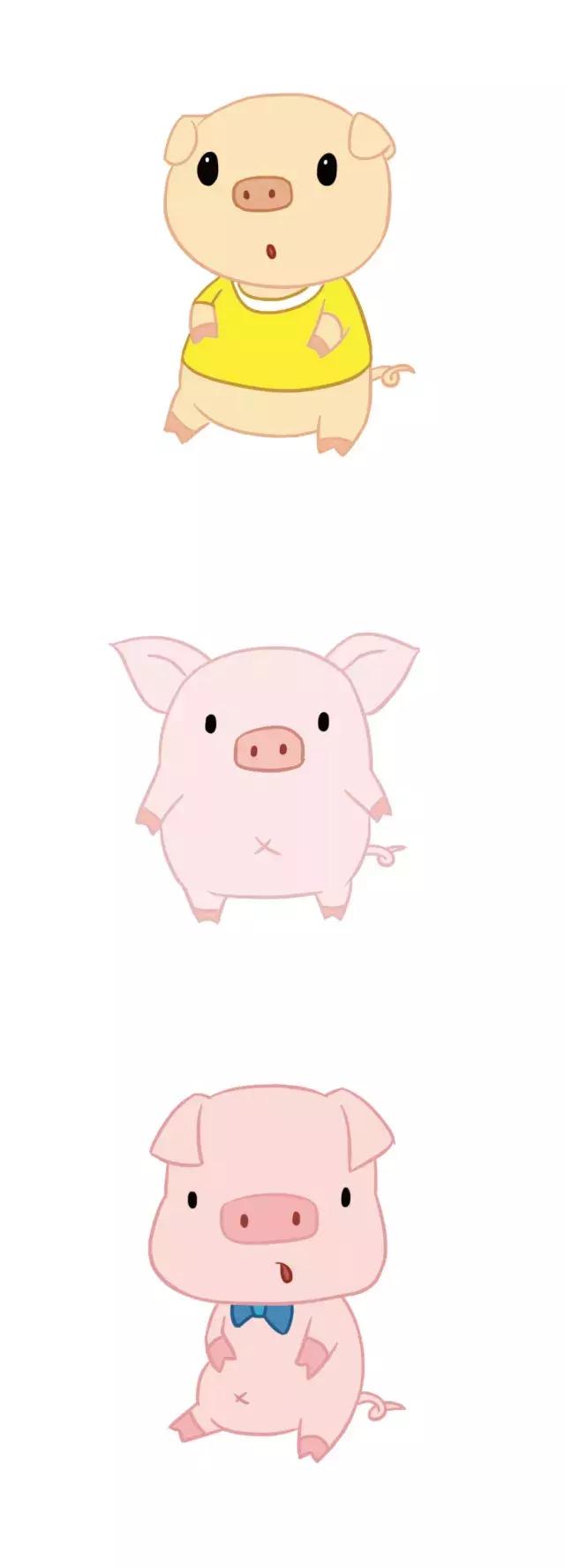 超萌小动物简笔画,小动物简笔画图片大全拟人化