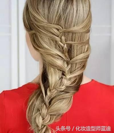 四款超唯美编发教程想不漂亮都难,唯美优雅的新娘编发