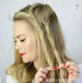 四款超唯美编发教程想不漂亮都难,唯美优雅的新娘编发