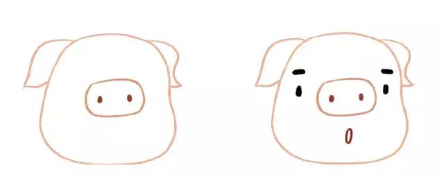 超萌小动物简笔画,小动物简笔画图片大全拟人化