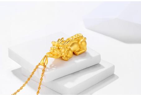 为什么现在的貔貅有标,为什么黄金貔貅越戴越亮