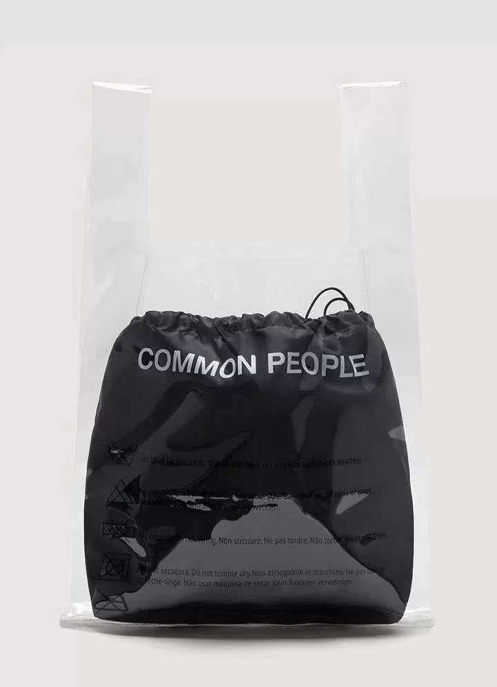 杨幂带货的塑料袋,杨幂透明购物袋