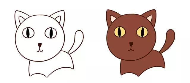 超萌小动物简笔画,小动物简笔画图片大全拟人化