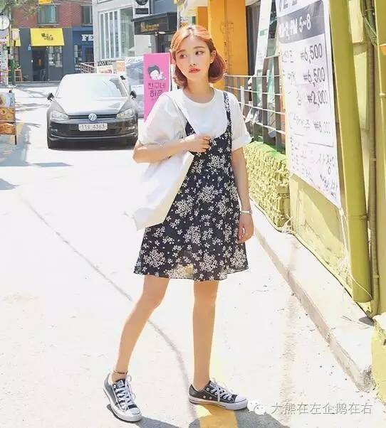 跟韩国小姐姐学穿搭,跟韩国美女学穿搭