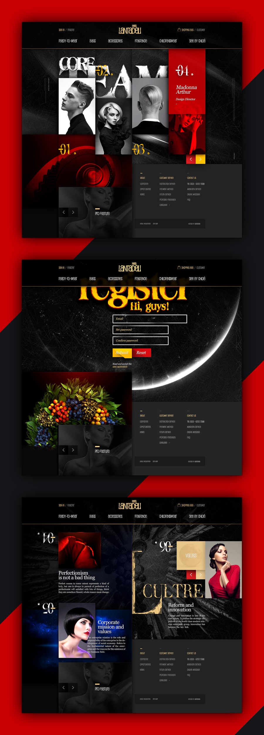 设计感网页设计,网页设计灵感推荐