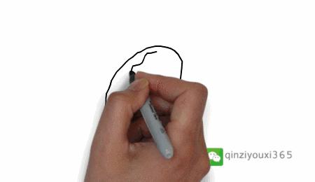 100个人物动态简笔画,青蛙蝌蚪动态简笔画