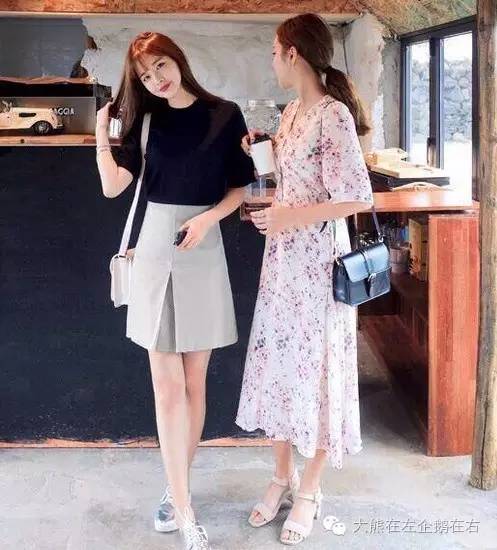 跟韩国小姐姐学穿搭,跟韩国美女学穿搭