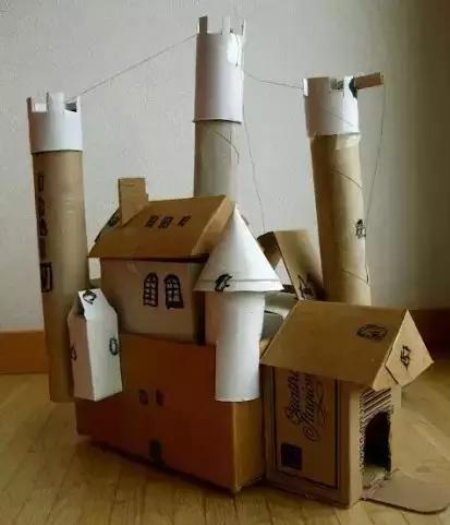 废旧纸箱改造的创意手工,废旧塑料纸箱改造创意小盒子