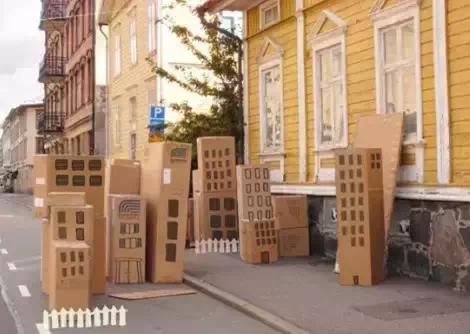 废旧纸箱改造的创意手工,废旧塑料纸箱改造创意小盒子