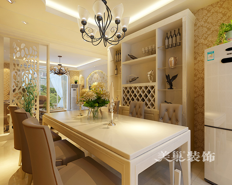 正商明钻一期两室一厅装修,郑州正商恒钻150平轻奢风图片