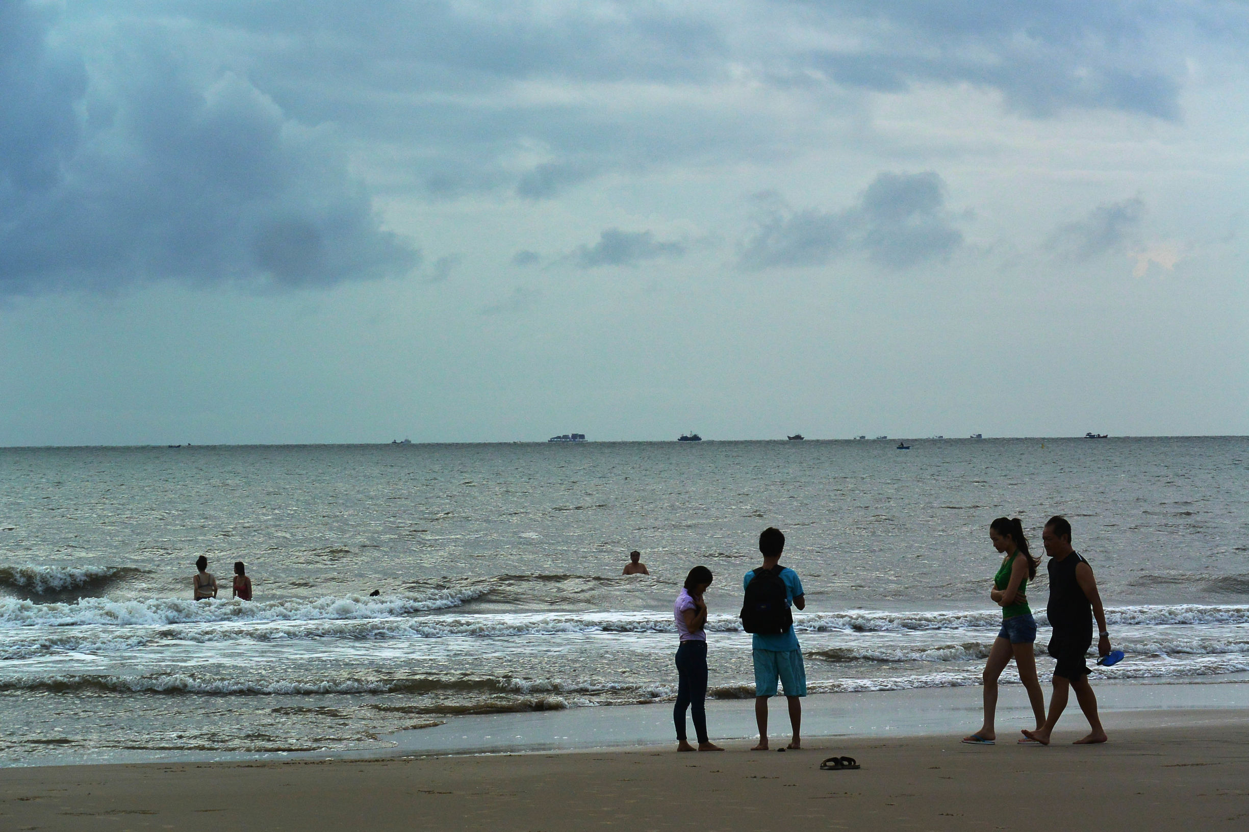 越南海滨度假城市,越南头顿海边