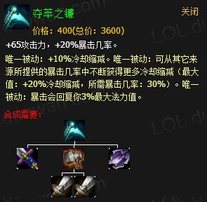 赏金猎人厄运小姐s14天赋,赏金猎人厄运小姐暴击流