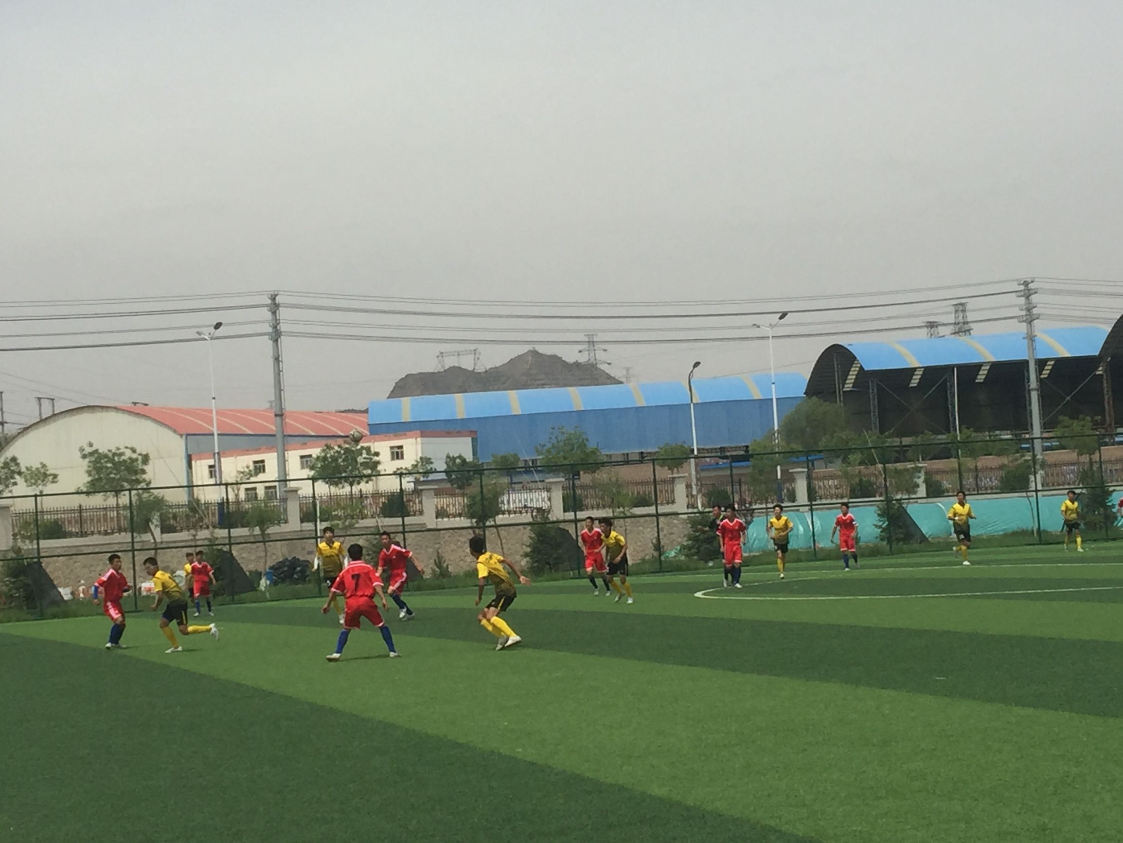 白银靖远二中足球,靖远足球队参加市长杯