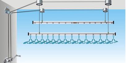 晾衣架晒衣服简直方便多了,晾衣架晾衣服时候怎么隐藏