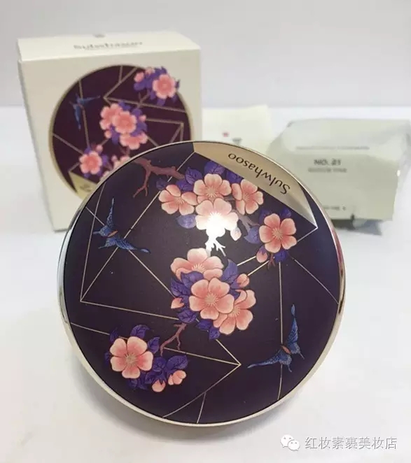 雪花秀新款梅花气垫色号,韩国sulwhasoo雪花秀