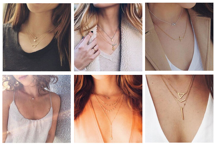 选对锁骨链做今夏最In女郎