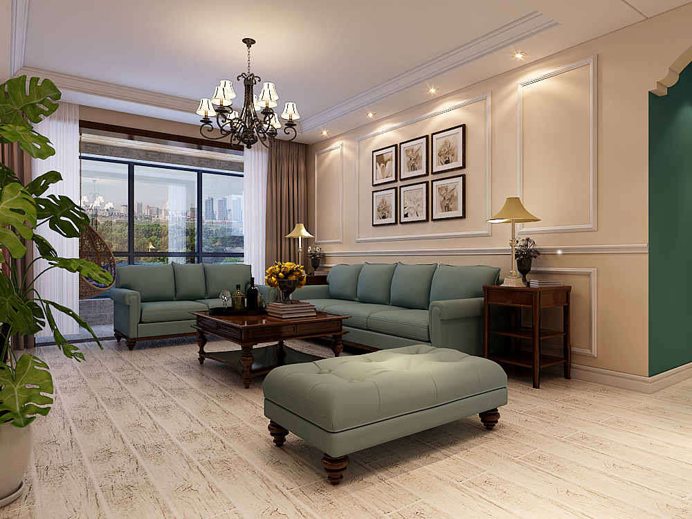 风格设计灵感案例作品,设计大师美式风格作品