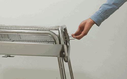 撸串专用烤炉,自制烤炉撸串