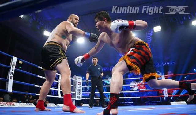 昆仑决经典二番战:王伟豪踢碎护裆,死神复仇魔头