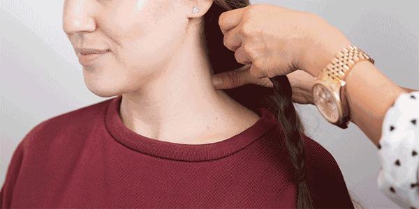 彩绳编发教程图解慢动作,中短发编发发型扎法图解