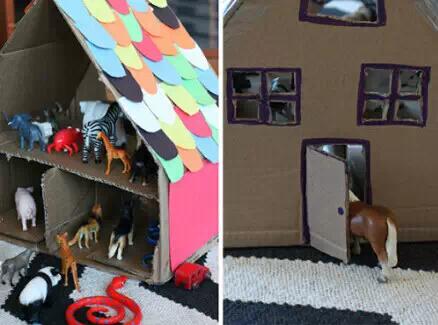 废旧纸箱改造的创意手工,废旧塑料纸箱改造创意小盒子