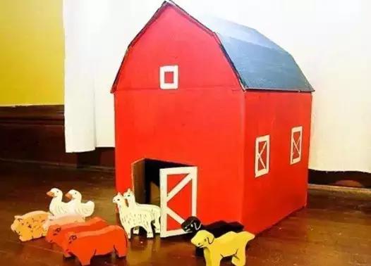 废旧纸箱改造的创意手工,废旧塑料纸箱改造创意小盒子