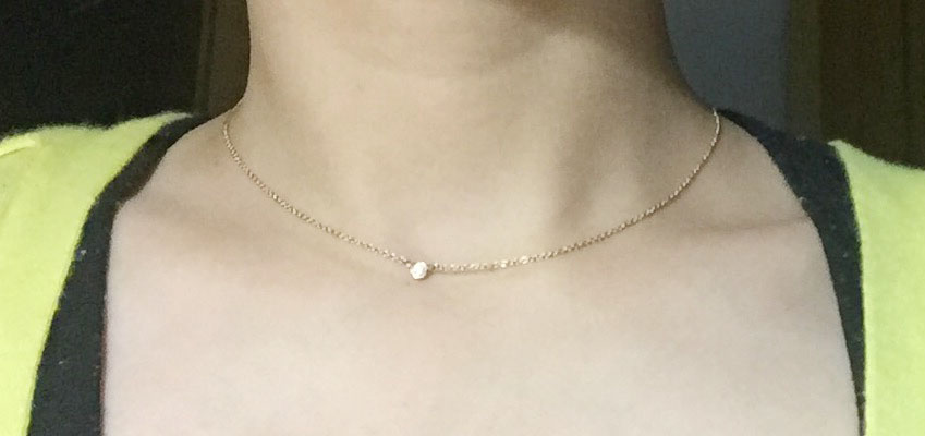 选对锁骨链做今夏最In女郎