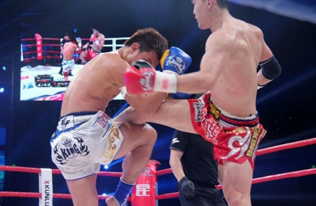 昆仑决经典二番战:王伟豪踢碎护裆,死神复仇魔头