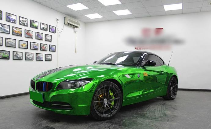 电镀绿狂魔宝马Z4改装案例