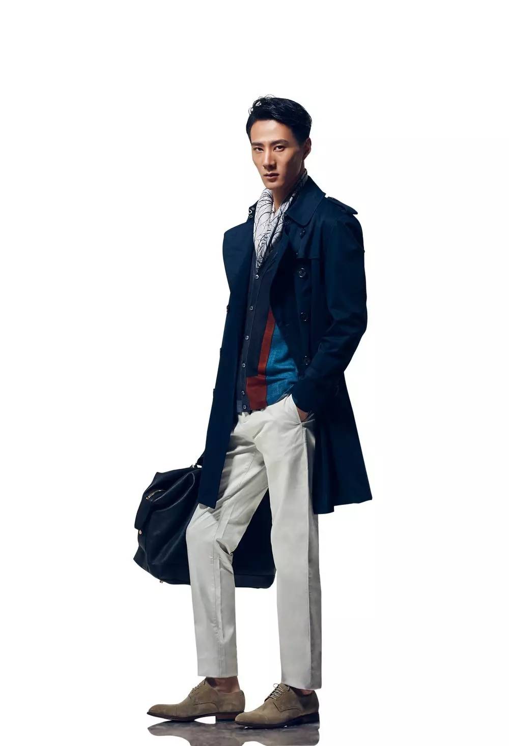 vintage功能性翻面绒trench风衣,trenchcoats风衣搭配