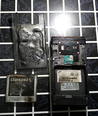 三星手机自燃爆炸事件,三星手机电池着火爆炸