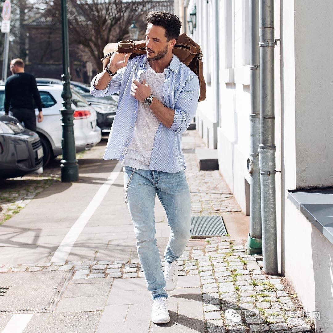 夏季男装流行色,男装配色高级感夏