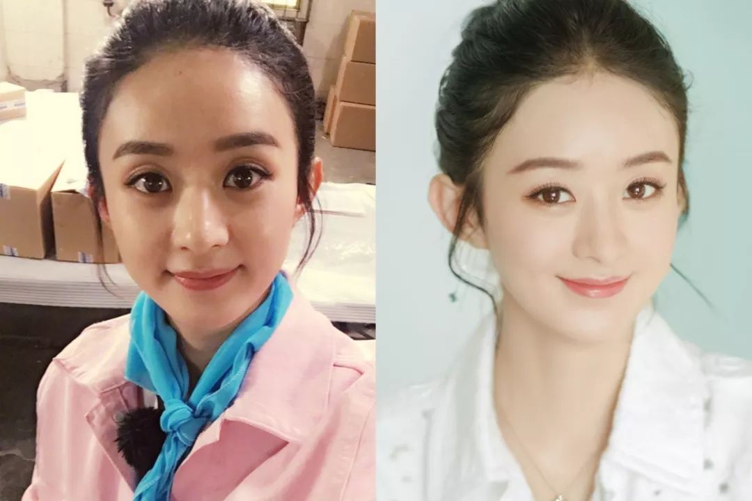 赵丽颖是怎么让脸变薄的,赵丽颖脸是不是有点变了