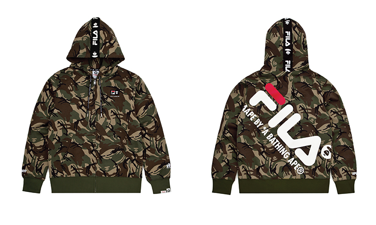 AAPEBYABATHINGAPE®xFILA本周正式发售！发售店铺一同告诉你！