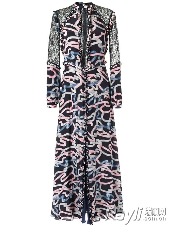 别了妈妈帮我选的蕾丝连衣裙小面积蕾丝让我更有女人味