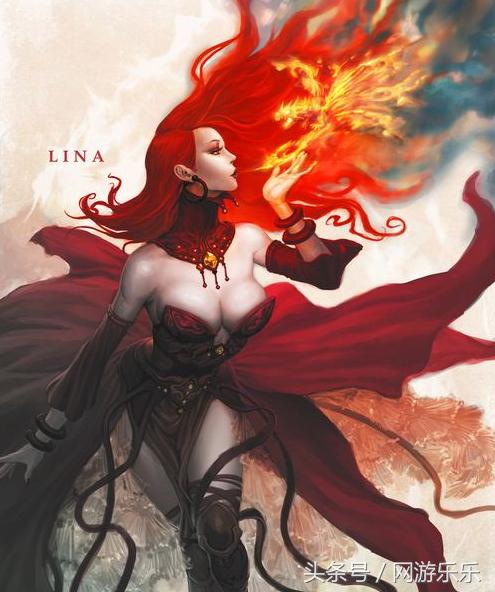 网游乐乐：DOTA2如此波涛汹涌英雄莫非是她？火女绝美写真照