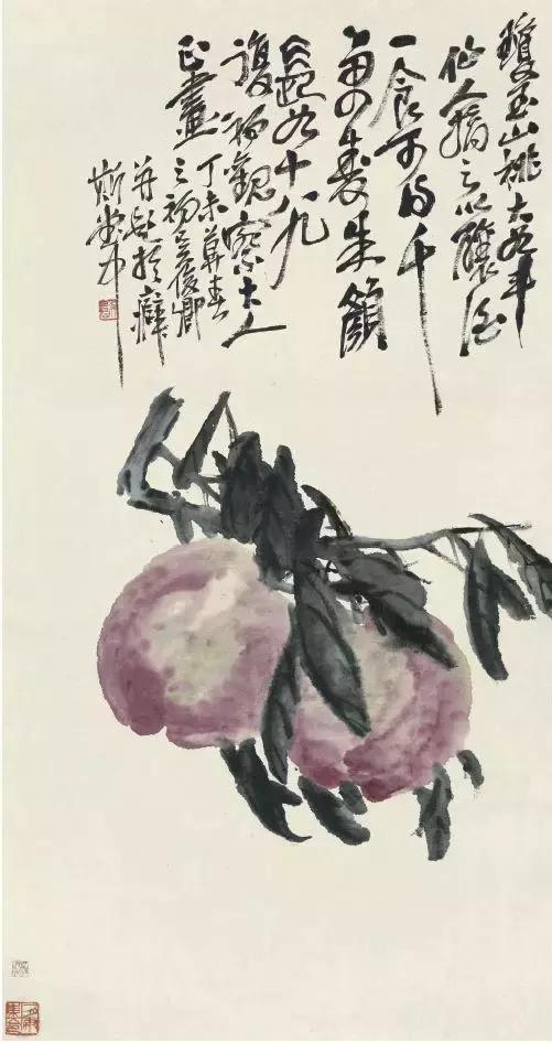 吴昌硕的作品哪个好,吴昌硕牡丹作品图片