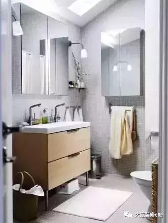 大连装修-N款流行镜柜：镜柜是个好东西，是镜子也可收纳