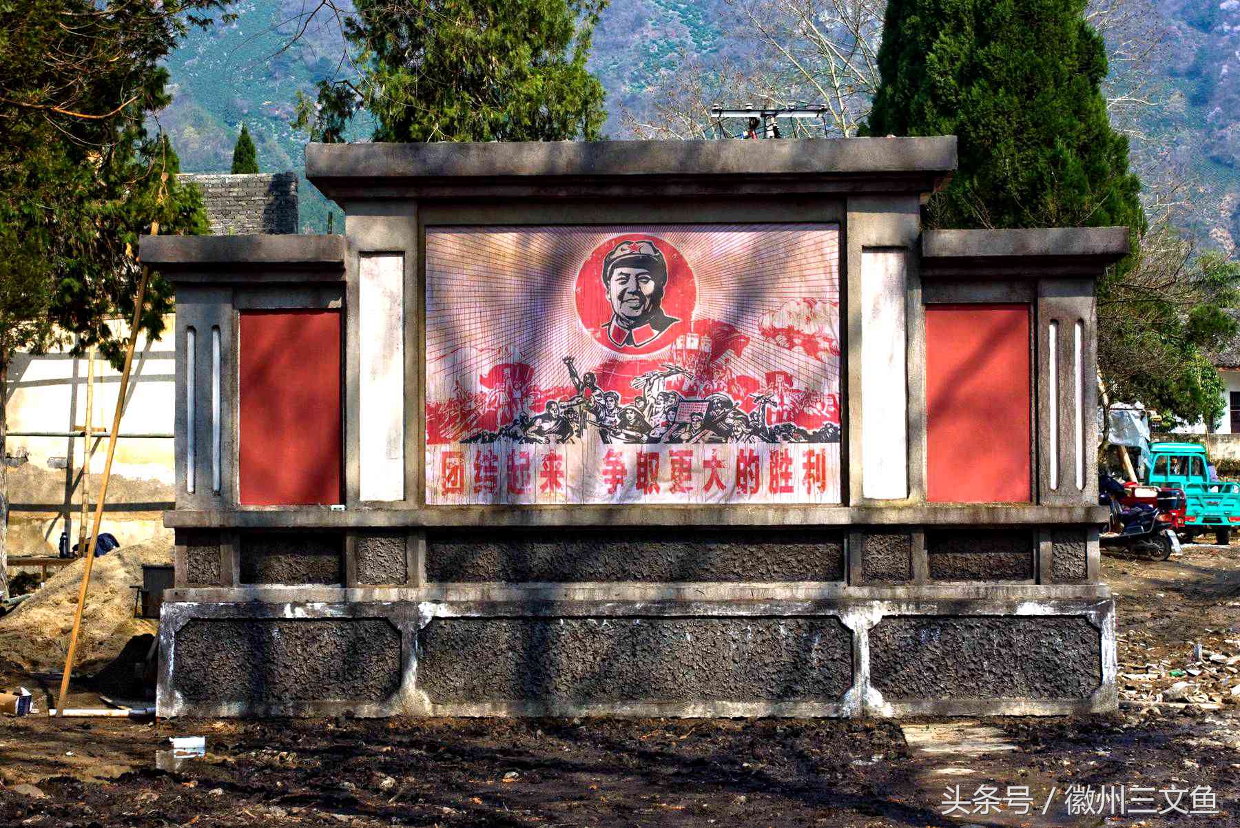 大江大河泾县黄田,泾县黄田洋船屋雪景