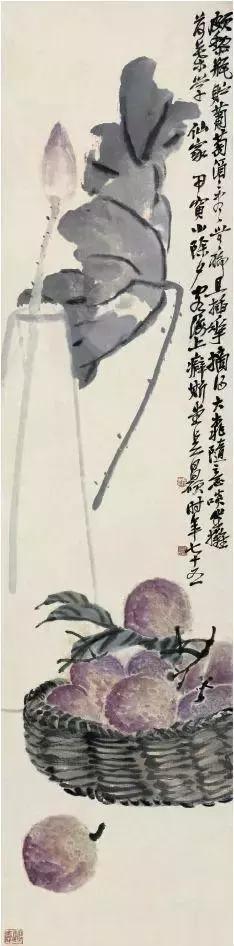 吴昌硕的作品哪个好,吴昌硕牡丹作品图片