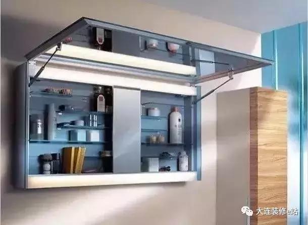 大连装修-N款流行镜柜：镜柜是个好东西，是镜子也可收纳