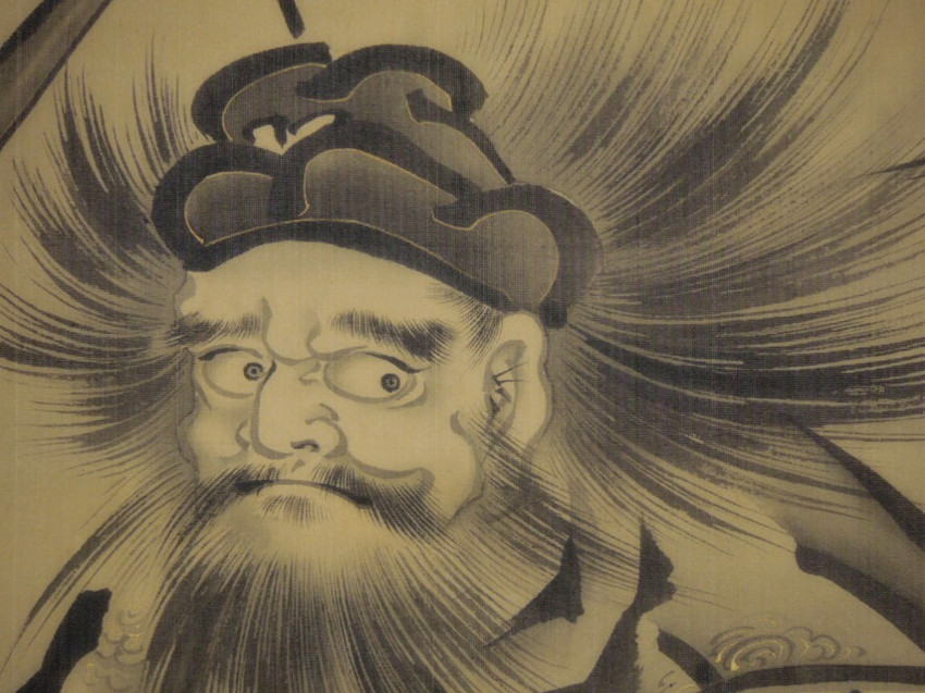 这个人奇丑无比,但在民间却威望极高,都说:将其放在门口能辟邪