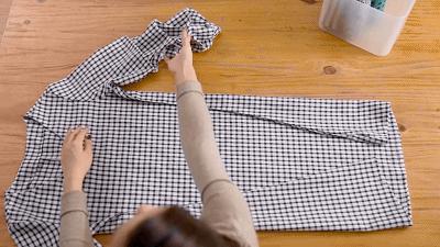 家庭收纳整理妙招衣服叠法,整理收纳师如何叠秋衣秋裤