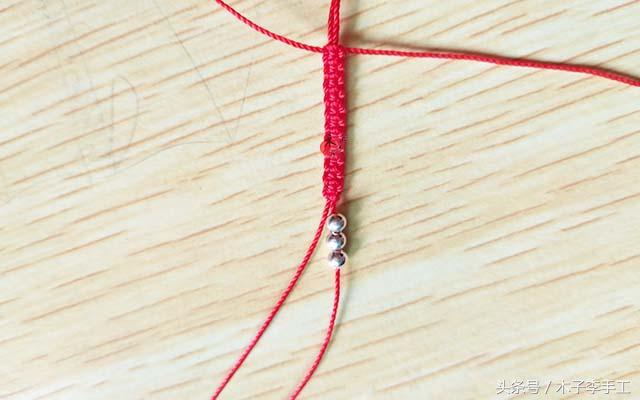 黄金蝴蝶结戒指编绳最新款式,小米珠蝴蝶结戒指串珠教程